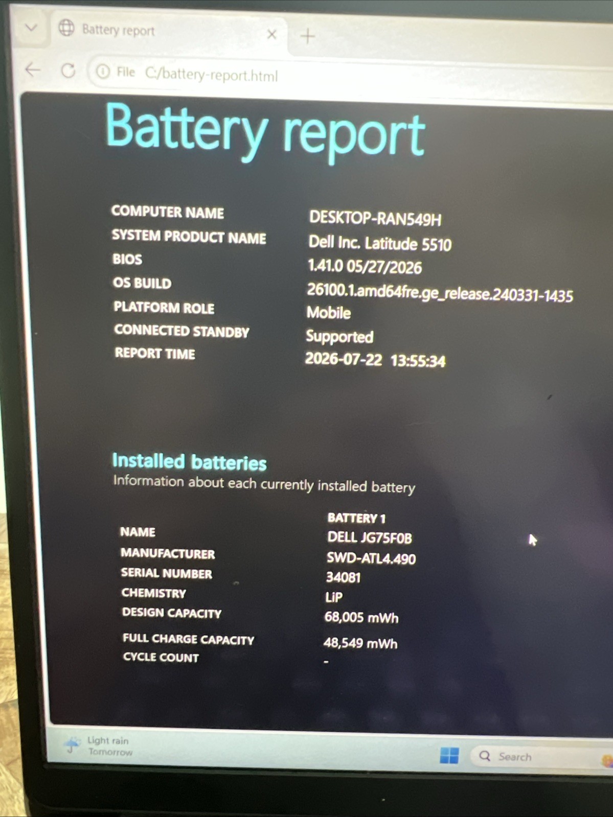 Dell Latitude 5510 i7-10610U Touch 512GB NVMe SSD 16GB DDR4 Win11Pro G’teed
