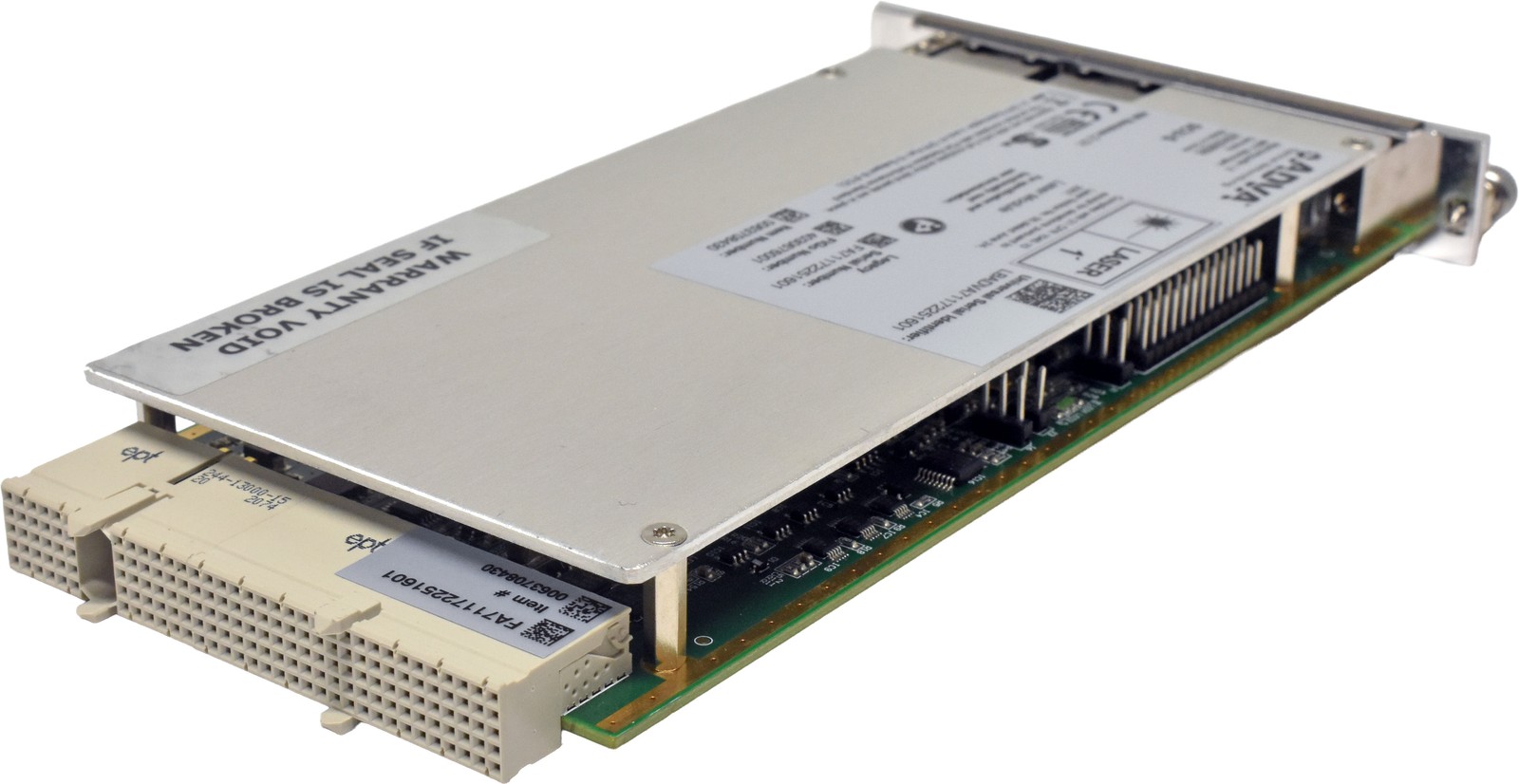 ADVA SCU-S 0063708430 Dual Port RJ-45 NIC for FSP 3000R7