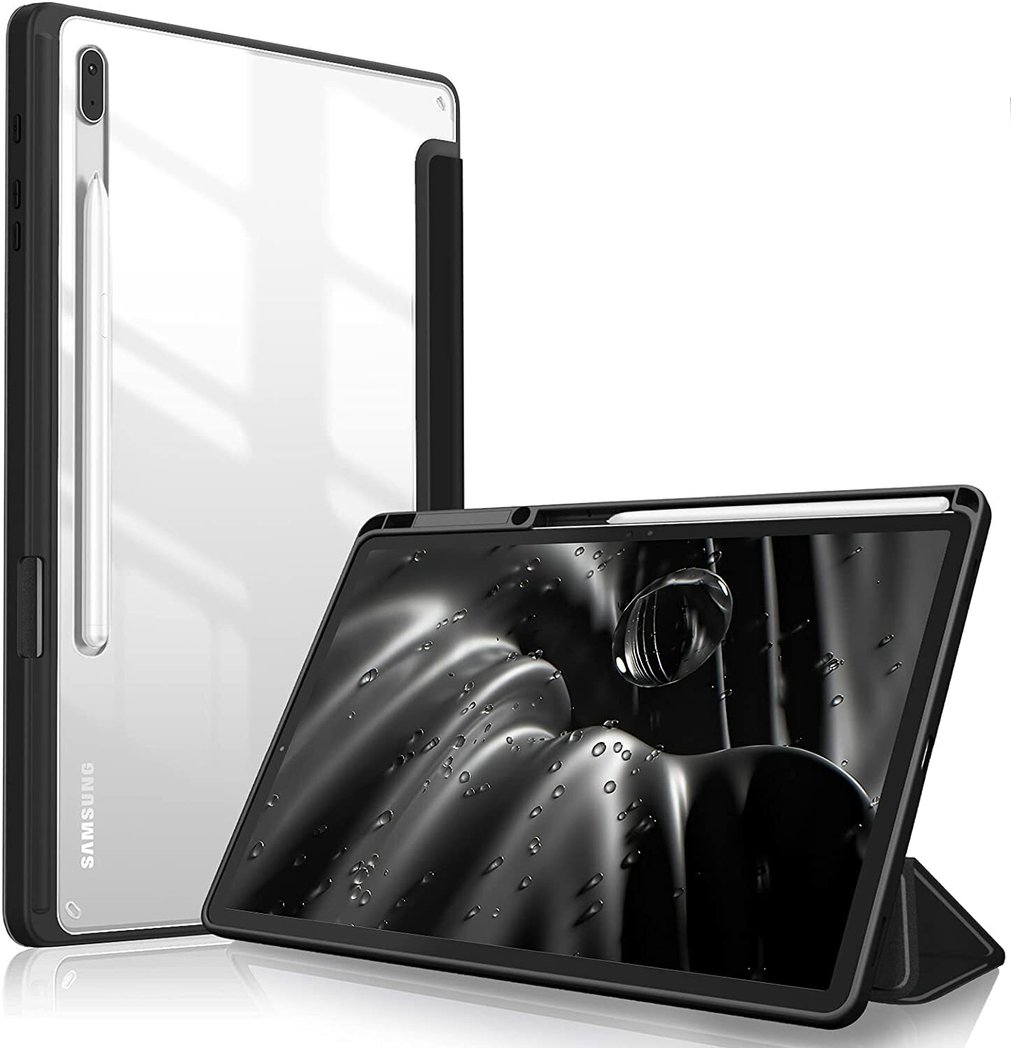For Samsung Galaxy Tab S7 FE 2021/S7 Plus 2020 Hybrid Slim Case Shockproof Cover