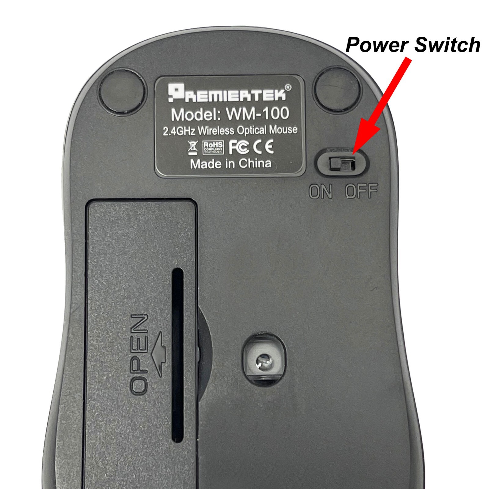2.4GHz Wireless Cordless Optical Mouse Mice +USB Receiver for PC Laptop