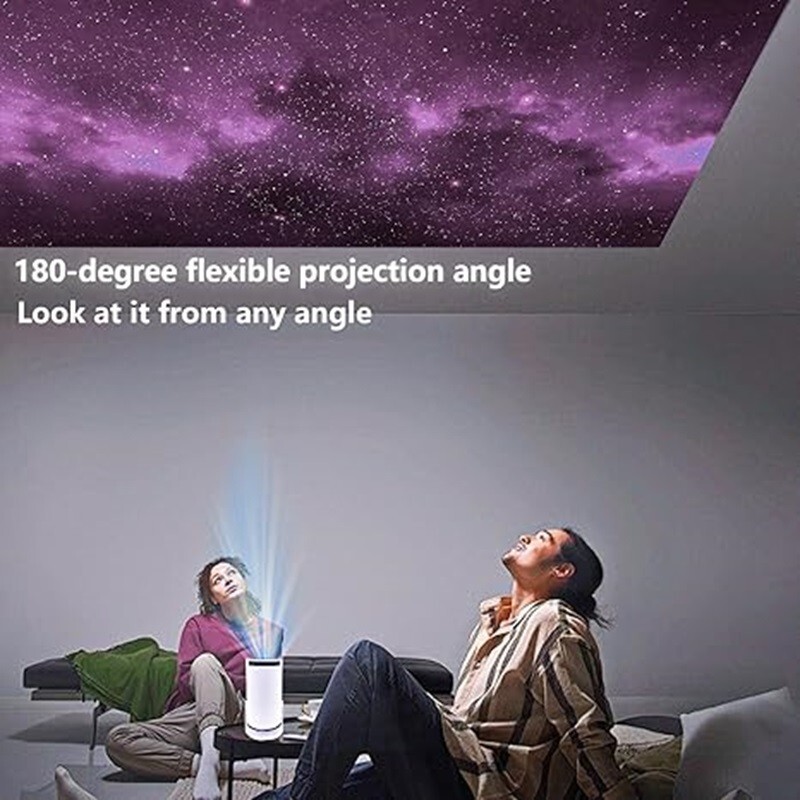 HY300 mini projector, portable projector, outdoor party projector, smart project