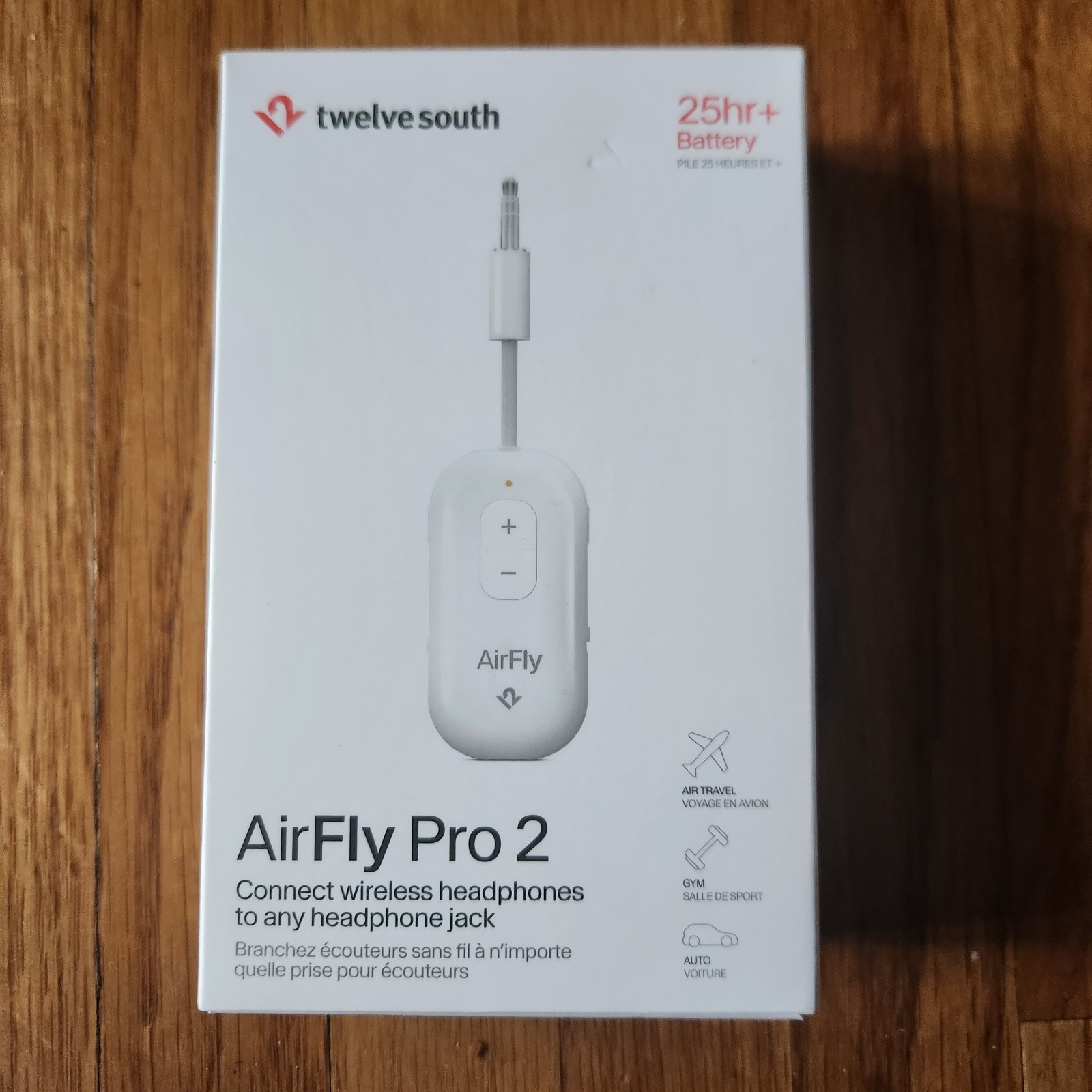 AIRFLY PRO 2- TWELVE SOUTH- CONNECT WIRELESS HEADPHONES TO ANY HEADPHONE JACK