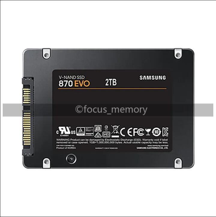 SAMSUNG 870 EVO 2.5 inch SSD 250G 500GB 1TB 2TB SATA 3 Solid State Drive lot New
