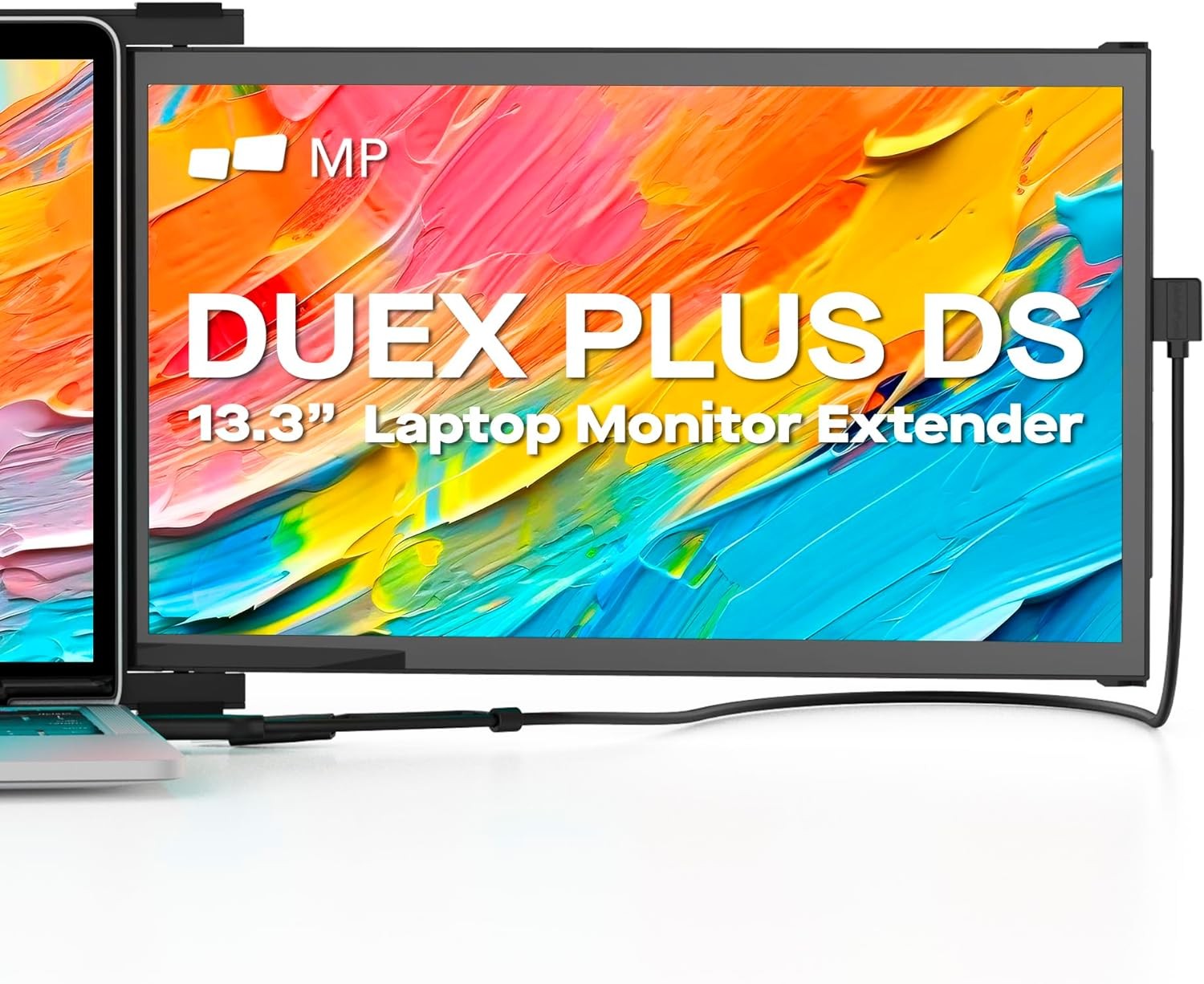 13.3″ FHD Portable Monitor for Laptops, USB-C/HDMI, Windows/macOS/Android