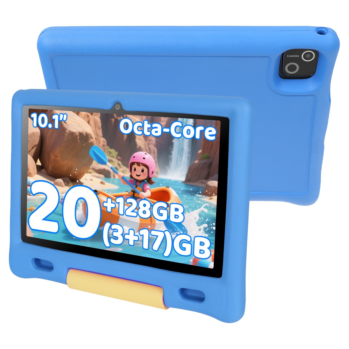 10 Inch Kids Tablet, Android 15, Octa Core Processor, 20GB RAM+128GB ROM,1TB TF