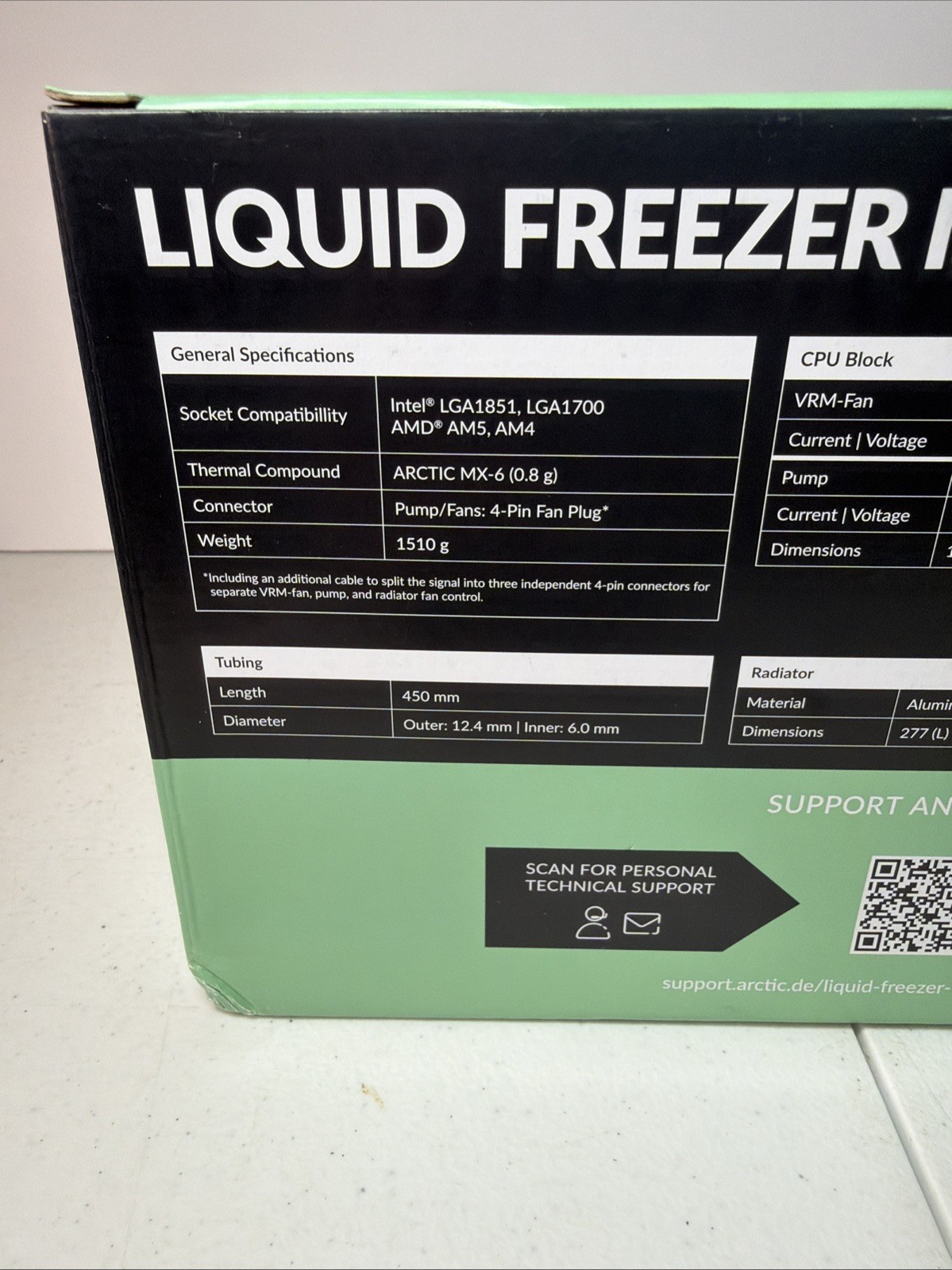 ARCTIC Liquid Freezer III Pro 240 black PC Water Cooler AIO CPU B-Stock