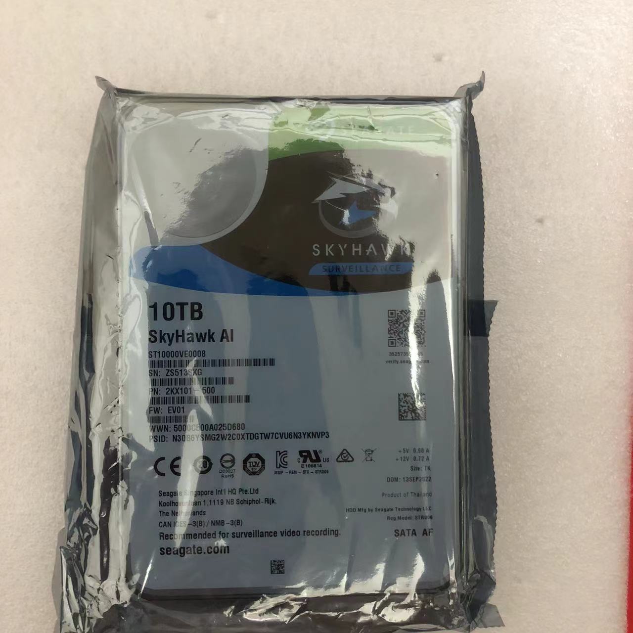 Seagate Skyhawk AI ST10000VE0008 10TB 3.5″ SATA 7200rpm Internal Hard Disk Drive