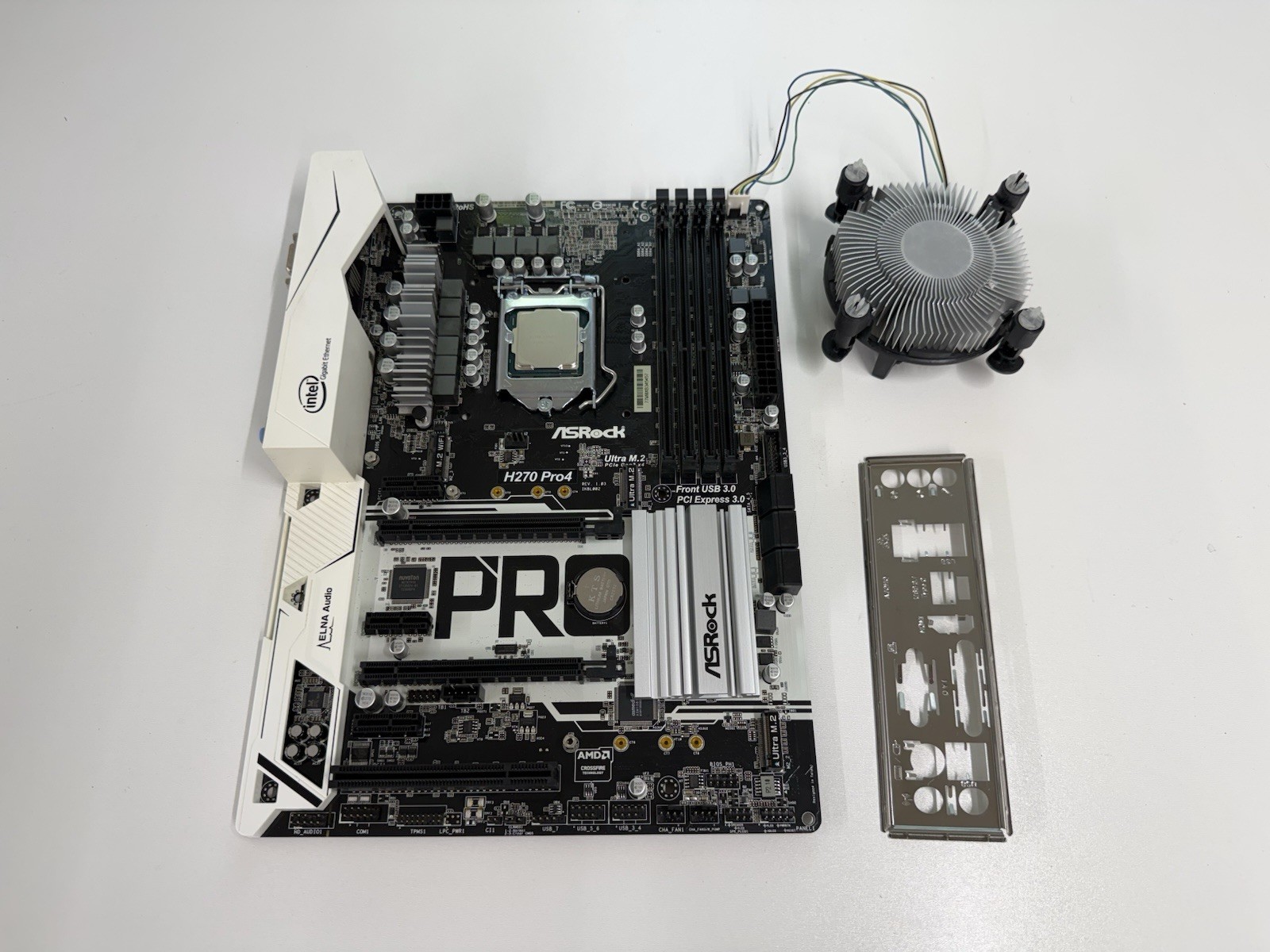 ASUS H270 Pro4 + INTEL i7-7700 | LGA 1151 DDR4 INTEL 6th 7th Gen w/Heatsink