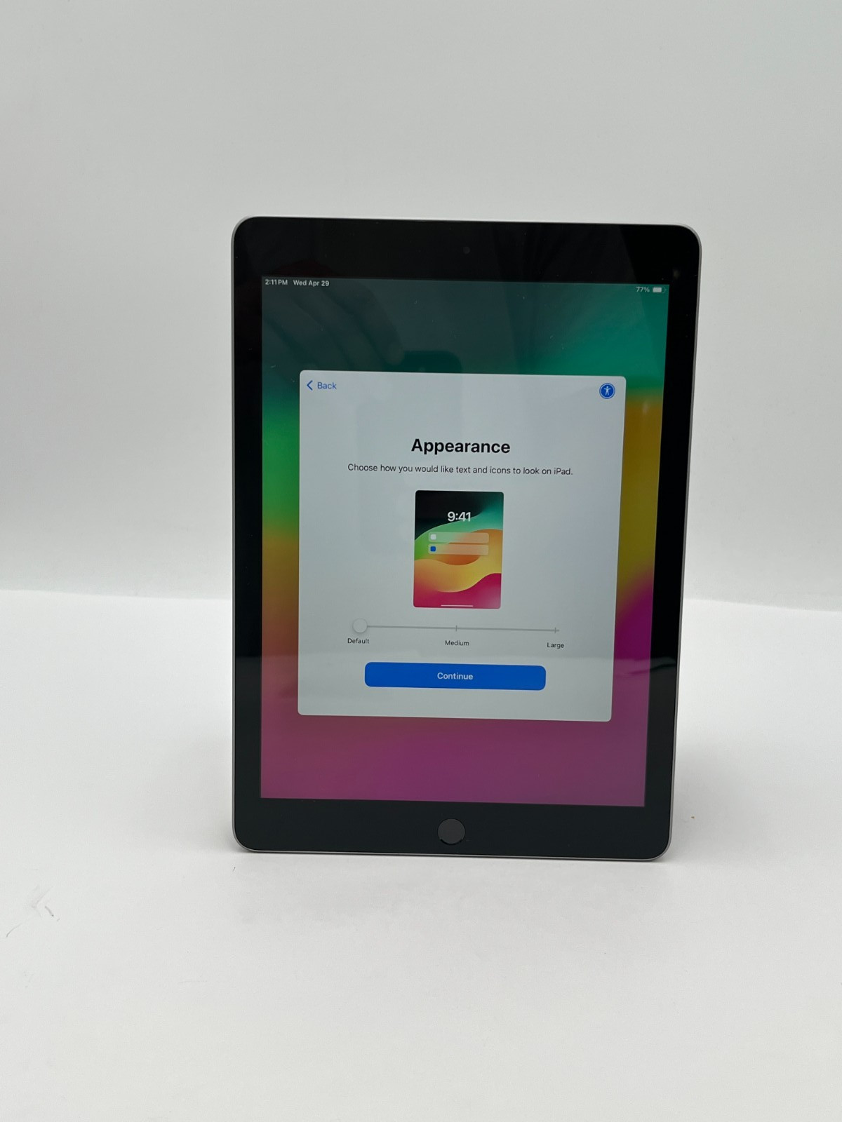 APPLE IPAD 6th GEN WIFI ONLY TABLET 9.7″ -32GB A1893