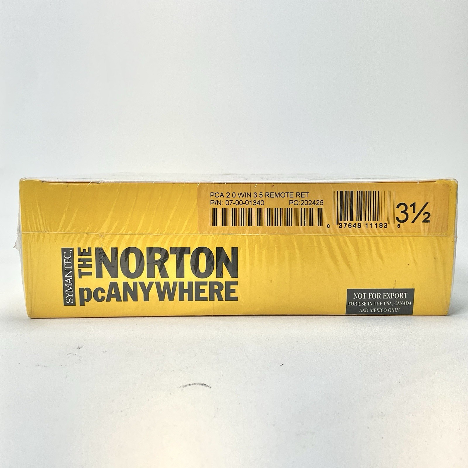Symantec The Norton PCAnywhere Version 2.0 Windows / Windows 95 Factory Sealed