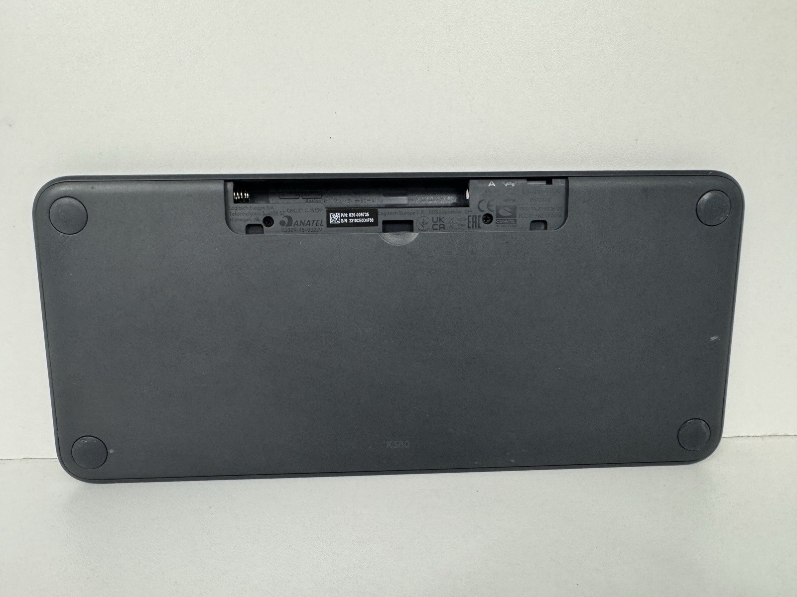 Logitech K380 Multi Device Bluetooth Minimalist Keyboard Lightweight Black