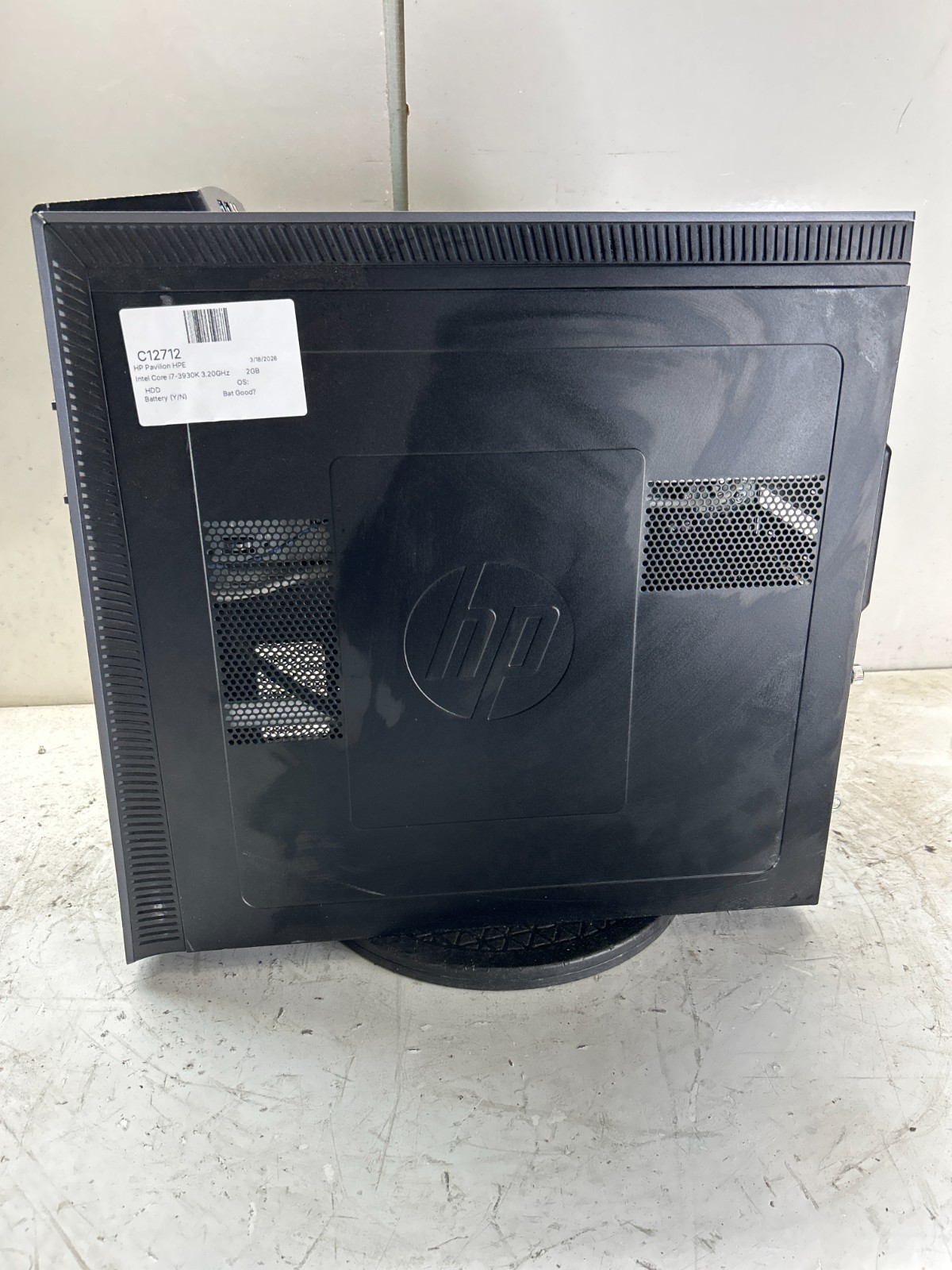 HP Pavilion HPE Intel Core i7-3930K 3.20GHz 2GB NO HDD