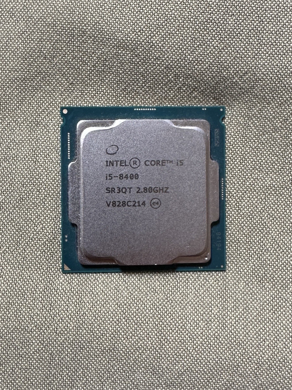 Intel Core i5-8400 (SR3QT) @ 2.80GHz / 9MB / Socket 1151 / Processor ONLY
