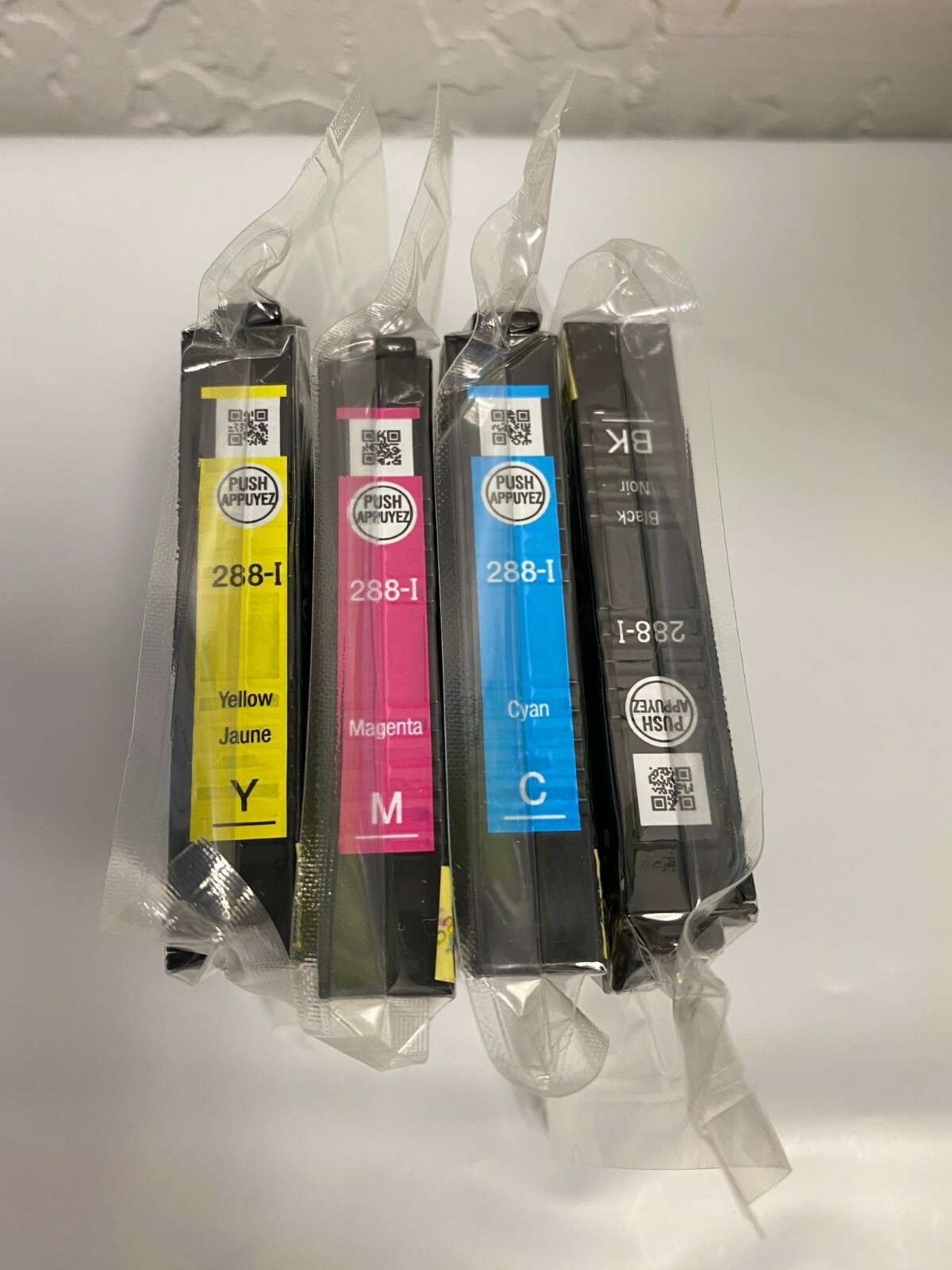 Genuine Epson 288 ink Cartridge Combo for Epson Home XP-446 Printer-288 i-Setup