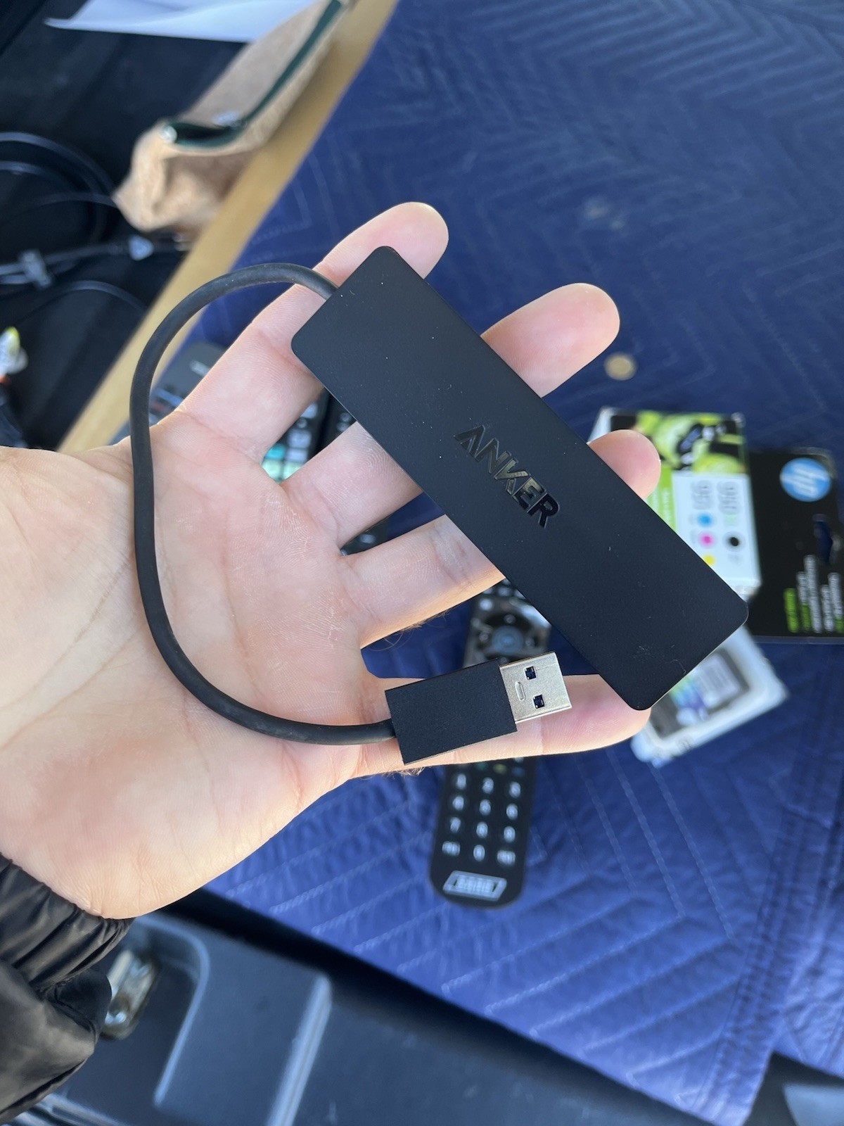 Anker 4-Port USB 3.0 Ultra Slim Data Hub for Macbook Pro or any Laptop