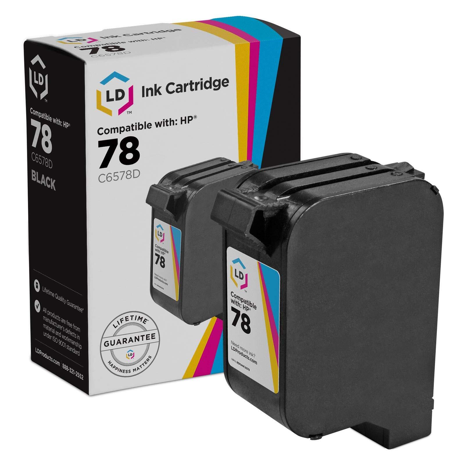 LD Products Replacement for HP 78 Tri Color Ink Cartridge C6578D Single Pack