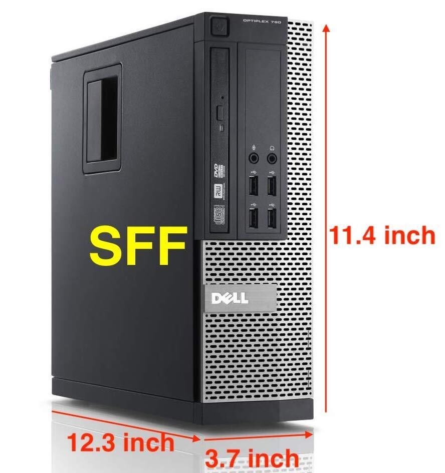 Dell OptiPlex Windows 7 Pro 32-Bit 3.3 GHz PC Desktop 90 Day Warranty WiFi HDMI
