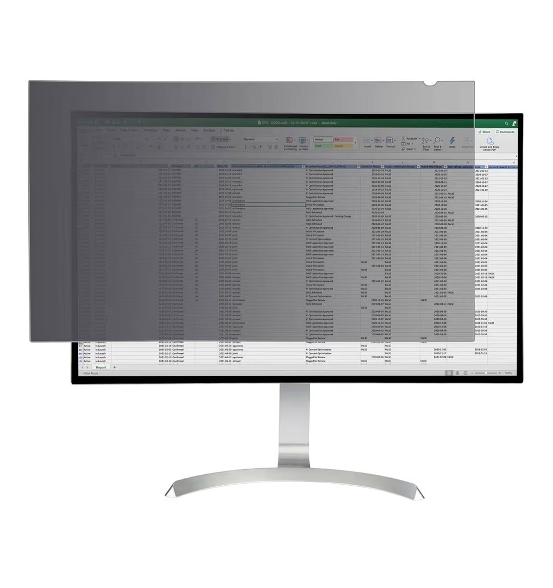 StarTech 32″ Monitor Privacy Screen Filter PRIVSCNMON32 Anti-Glare NEW Sealed