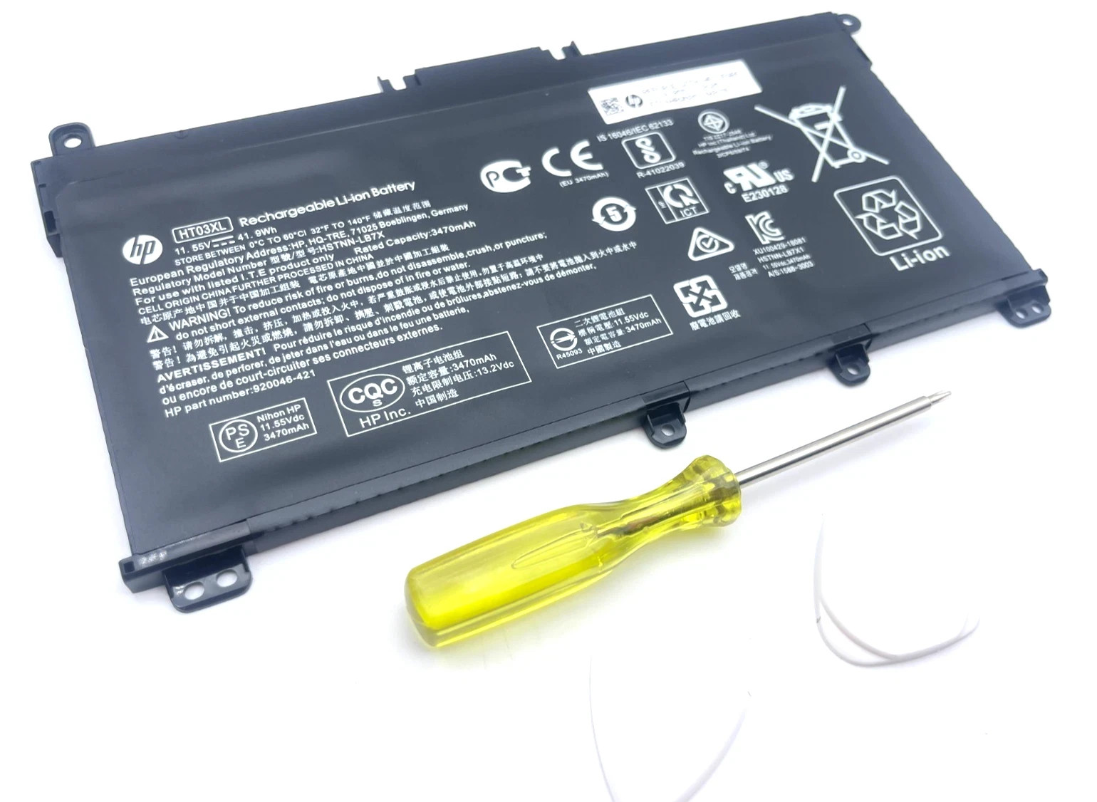 NEW Genuine 41.9Wh HT03XL HT03041XL Battery for HP Pavilion 14 15 17 240 245 G7