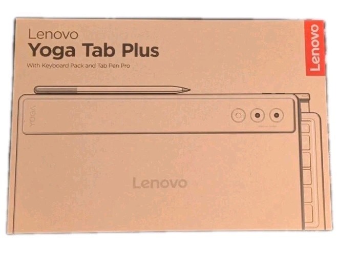 Lenovo Yoga Tab Plus 12.7″ 3K Tablet 16GB 256GB UFS with Tab Pen Pro & Keyboard