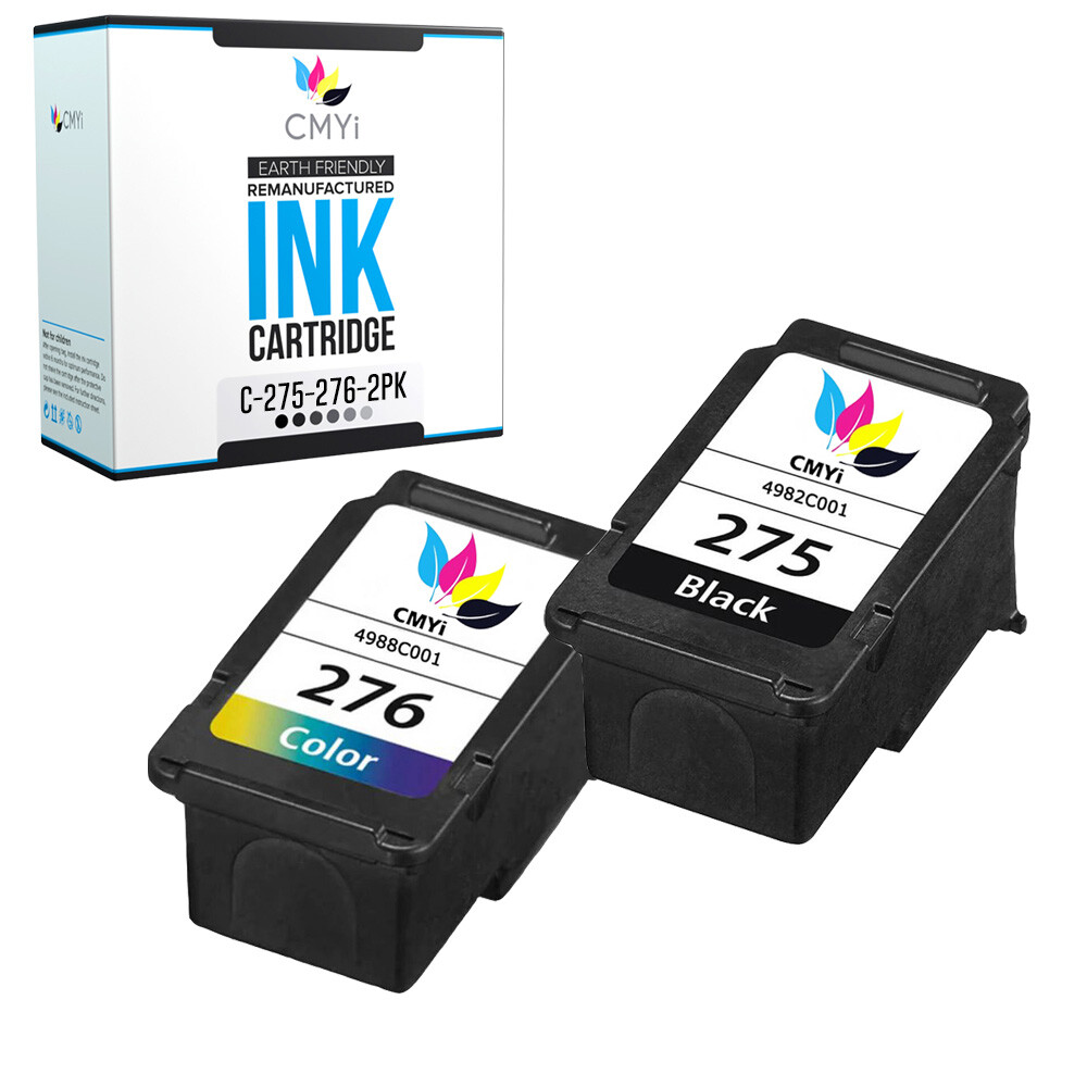 PG-275 CL-276 Ink Cartridges Lot for Canon 275 276 Combo Pack Fits PIXMA