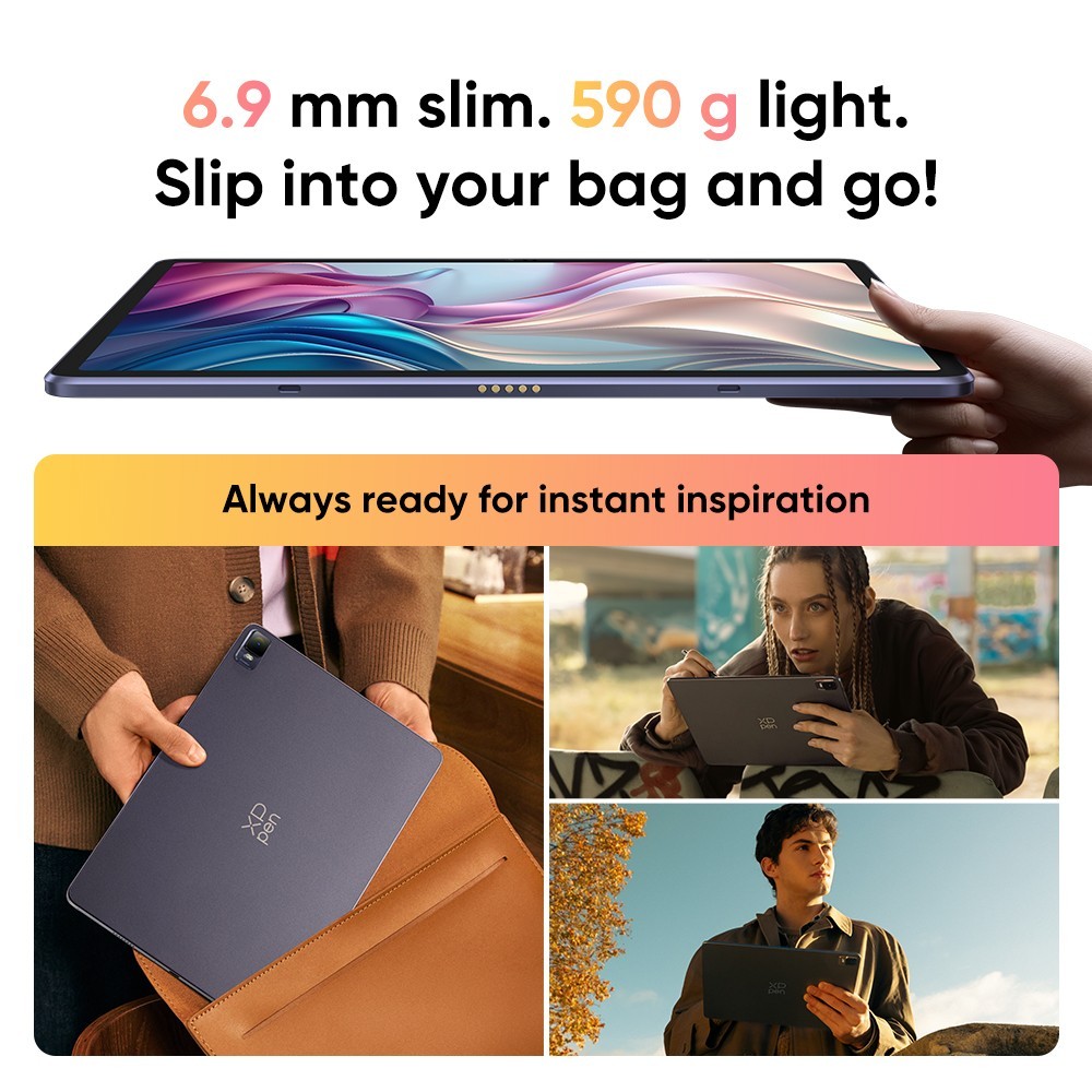 XPPen 12.2” Android 14 Magic Drawing Pad Wireless Tilt 16384 Pressure Levels