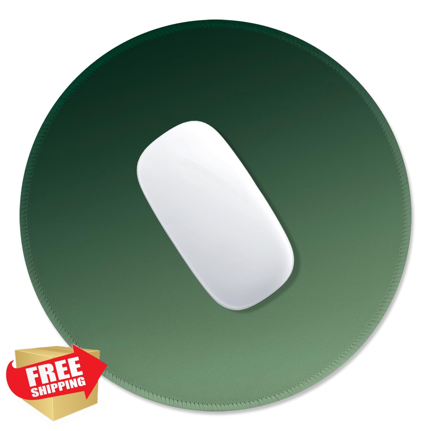ITNRSIIET Round Mouse Pad 8.7″ Gradient Forest