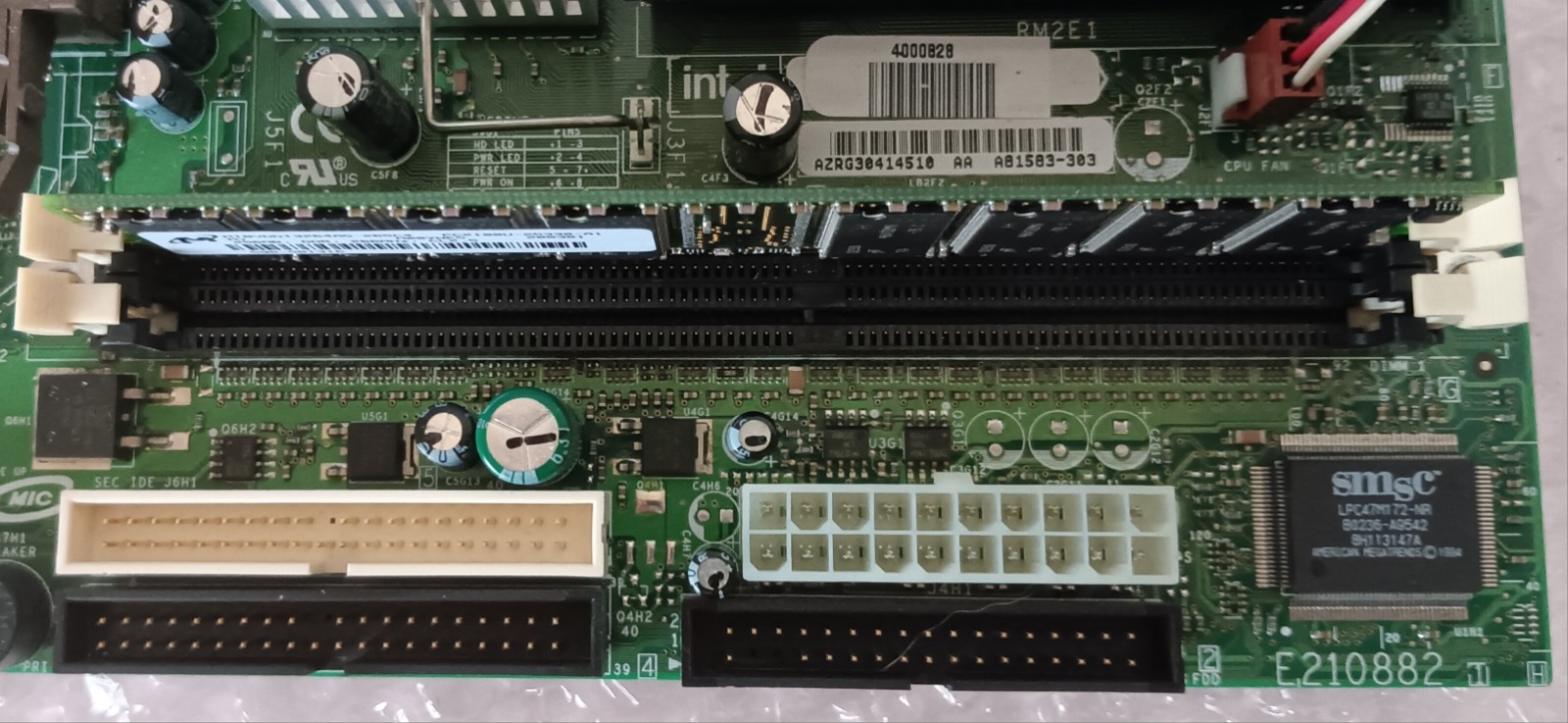 Gateway Motherboard D845GRG MFATXPNT ESX E4000 P04 Intel Pentium 4 256 MB RAM