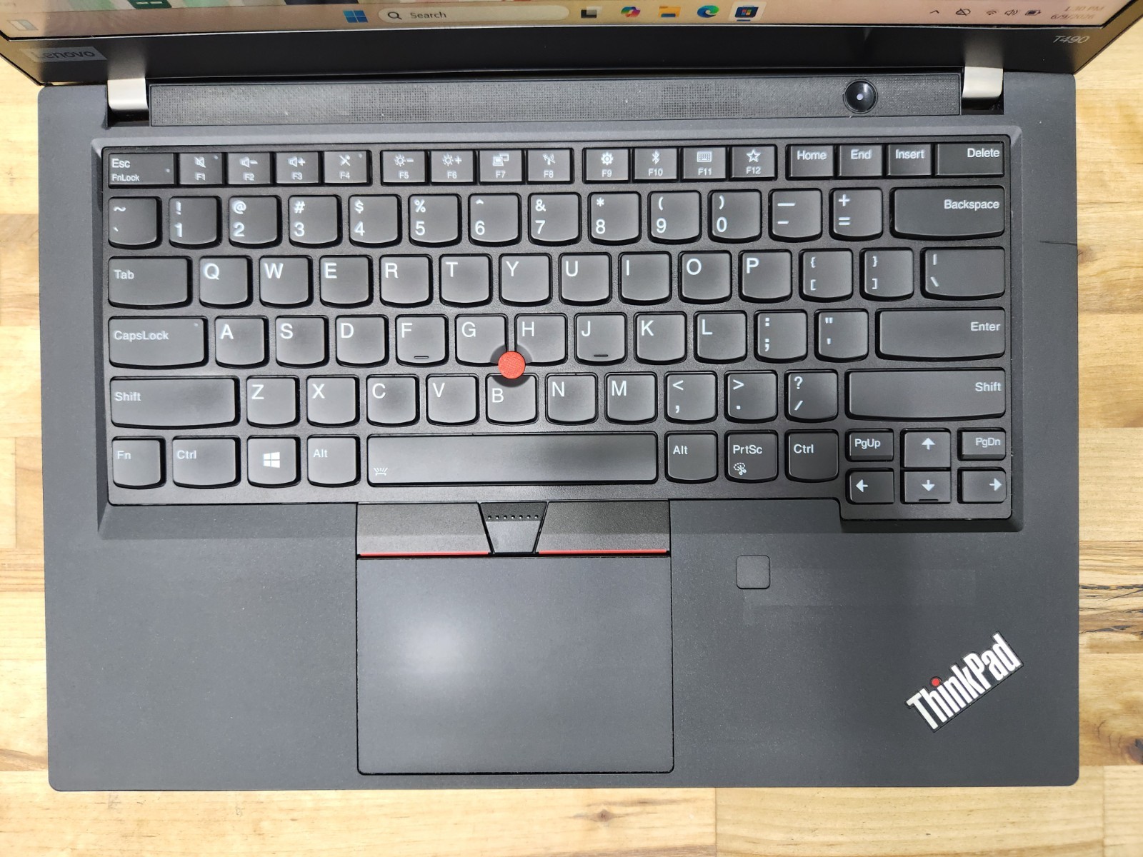 Lenovo ThinkPad T490 14″ FHD i5-8365U 1.6GHz 16GB RAM 256GB SSD Windows 11 Pro ~