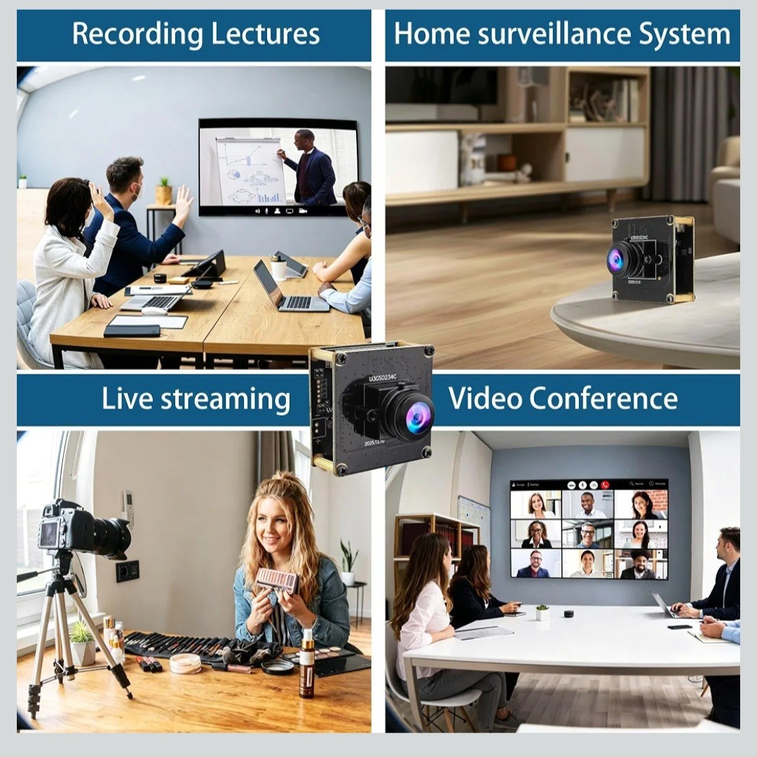 USB3.0 Global Shutter AR0234 CMOS Fisheye 200FPS 1200P Machine Vision Camera