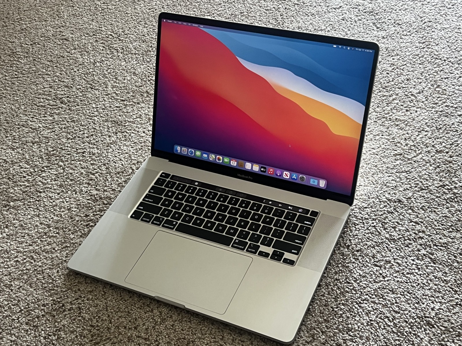 Apple Macbook Pro 16″ 2019 A2141, I7-9750H@2.60GHz 16GB/512G Pro 5300M MVVL2LL/A