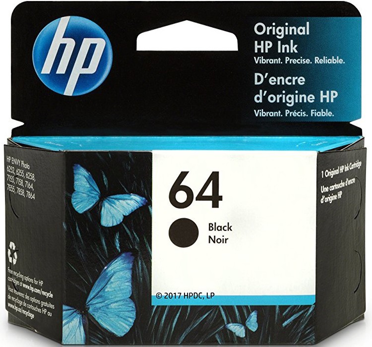 HP N9J90AN#140 64 Black Original Ink Cartridge