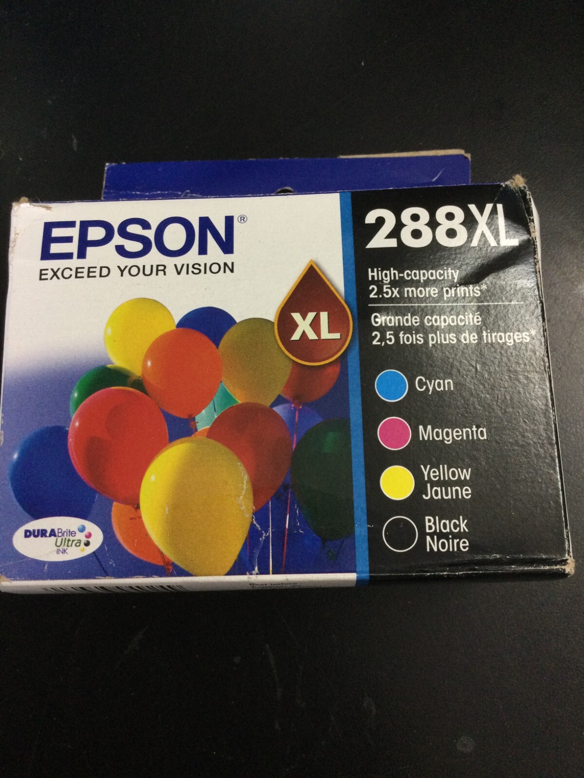 Epson T288XL BK/C/M/Y High Yield, 4/Pack (T288XL-XCS) 9249/OB