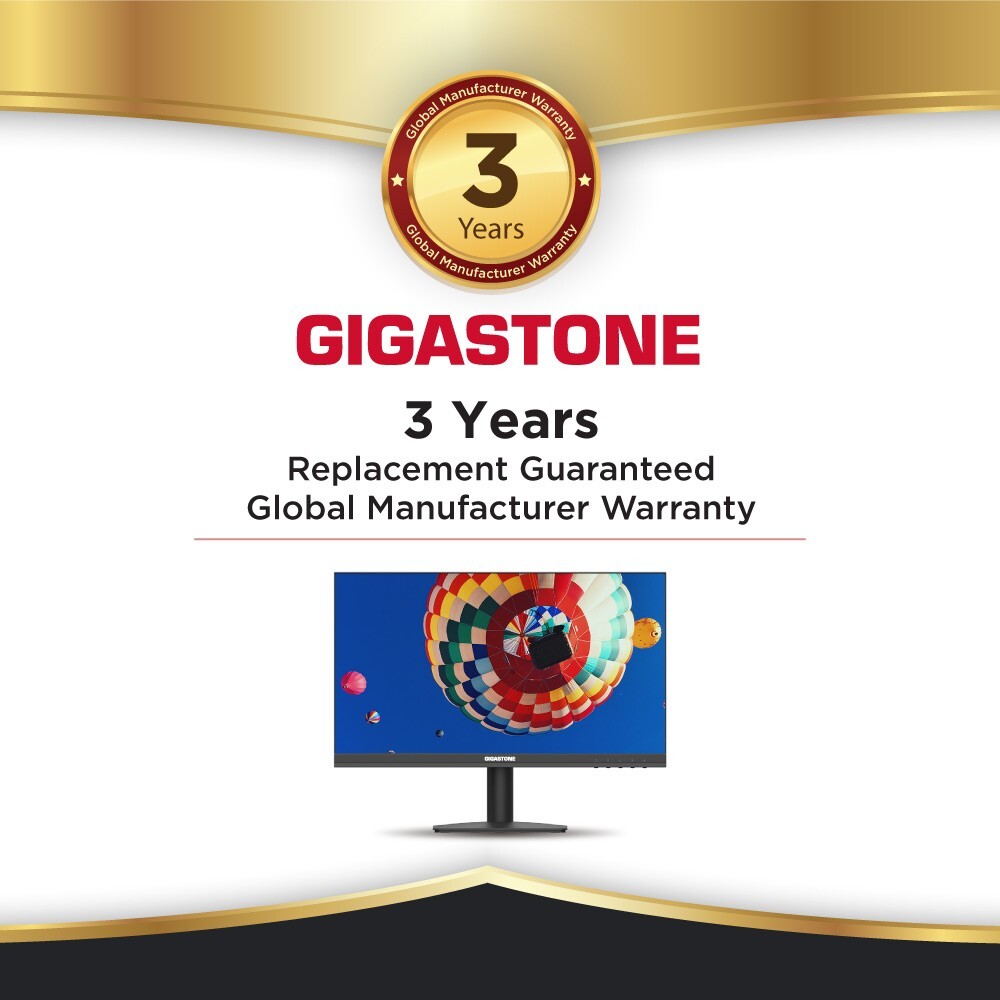 Gigastone 21.45 inch VA LED Back Light Monitor 75Hz FHD 1920 x 1080