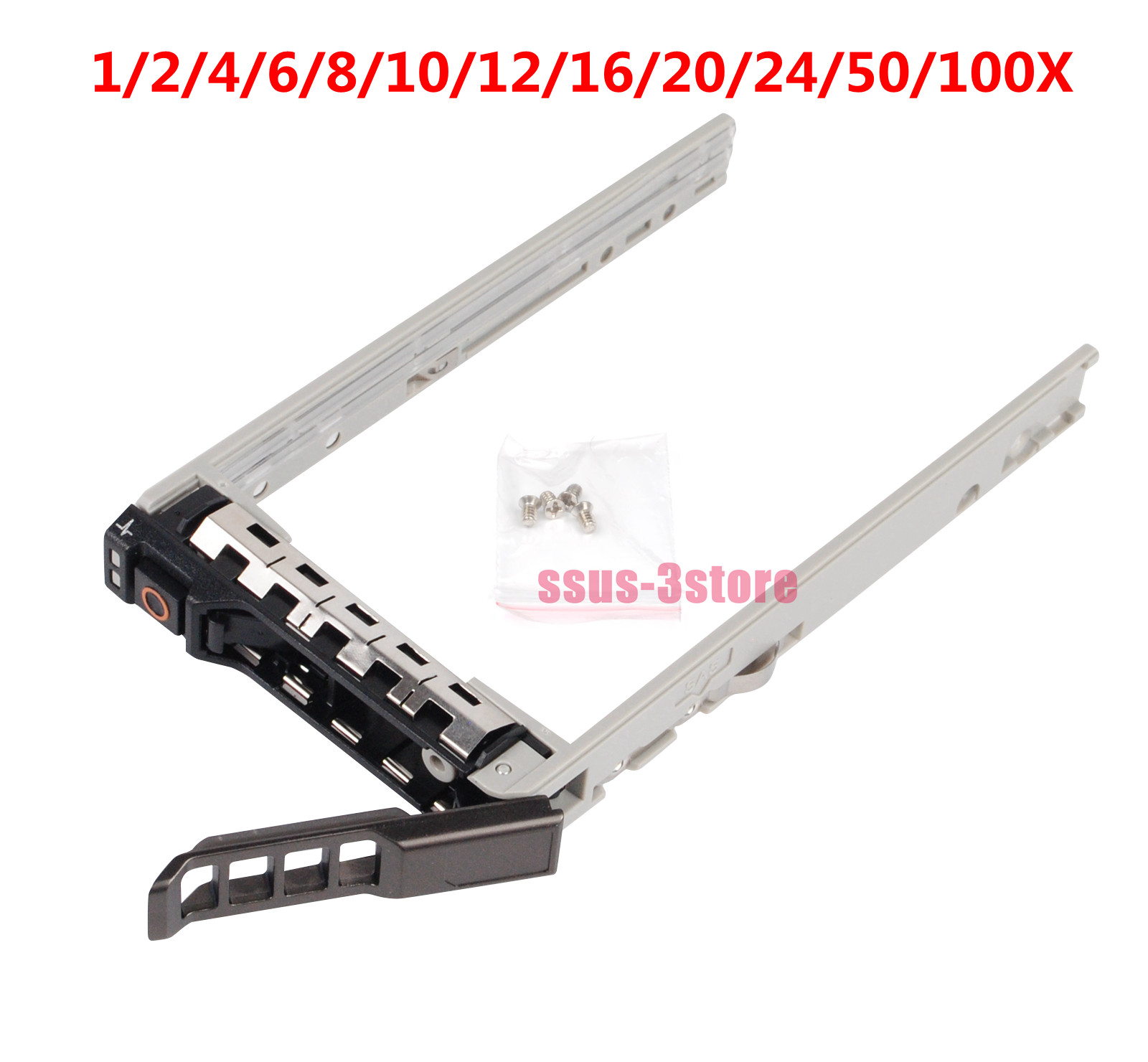 2.5″ Hotswap Caddy Tray for Dell R330 R430 R420 R630 R710 R720 R730 R730XD T430