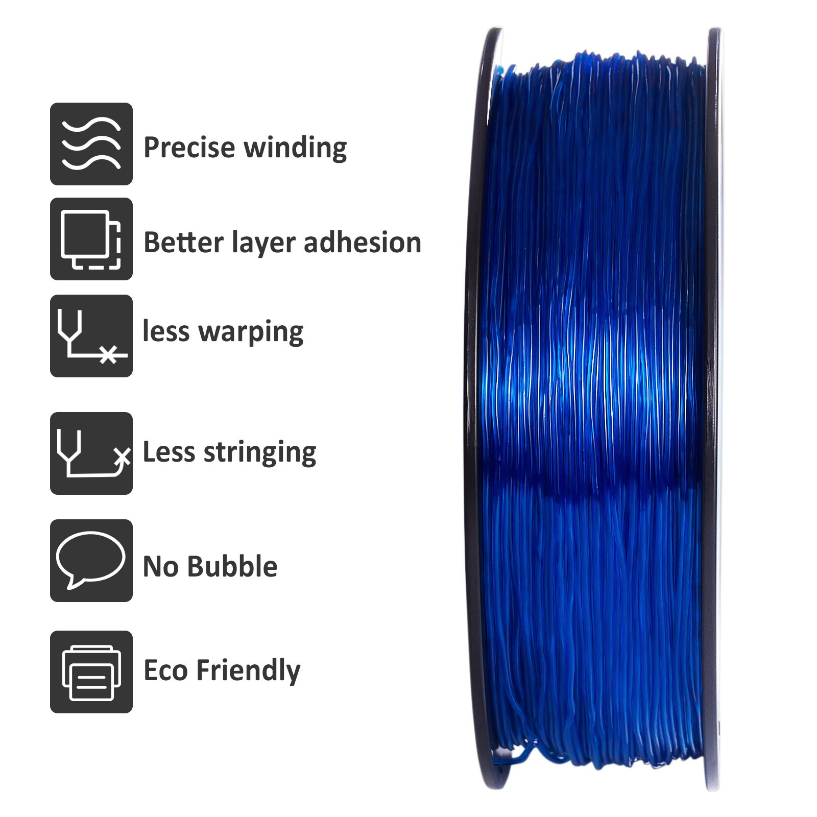 【Buy 6 Get 4 Free,Add 10】1KG/Roll GEEETECH 3D Printer Filament TPU 1.75MM 95A US
