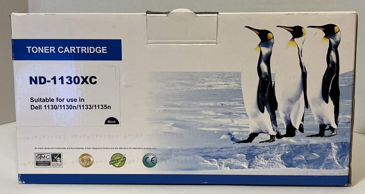 Dell Compatible ND-1130XC Toner Cartridge Black For 1130/1130n/1133/1135n NIB