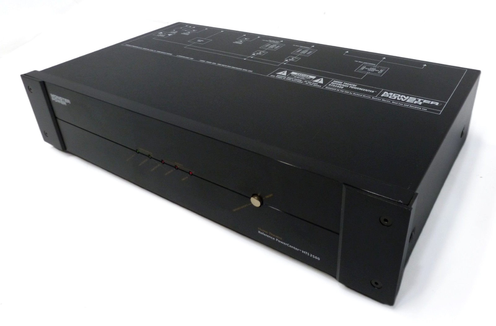 Monster Power HTS-2500 Reference PowerCenter Surge Protector Conditioner Tested