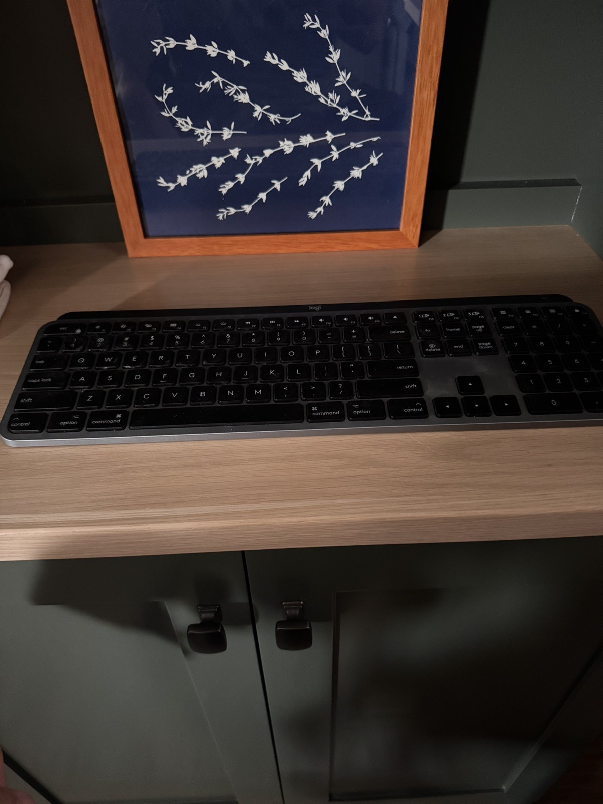 Logitech MX Keys For Mac, Full-Size Bluetooth Wireless Keyboard
