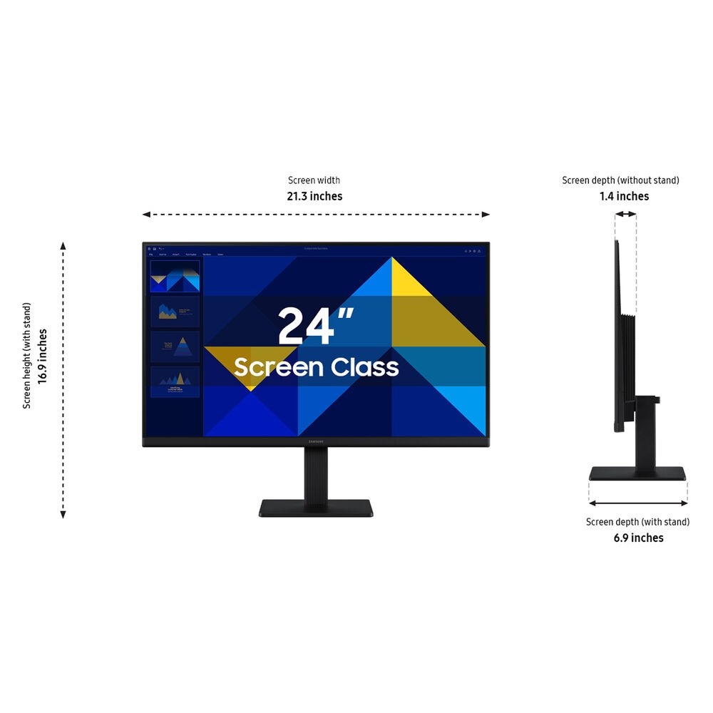 Samsung 24″ S3 S30GD IPS LED FHD 100Hz 5ms Monitor HDMI, D-sub LS24D300GANXZA