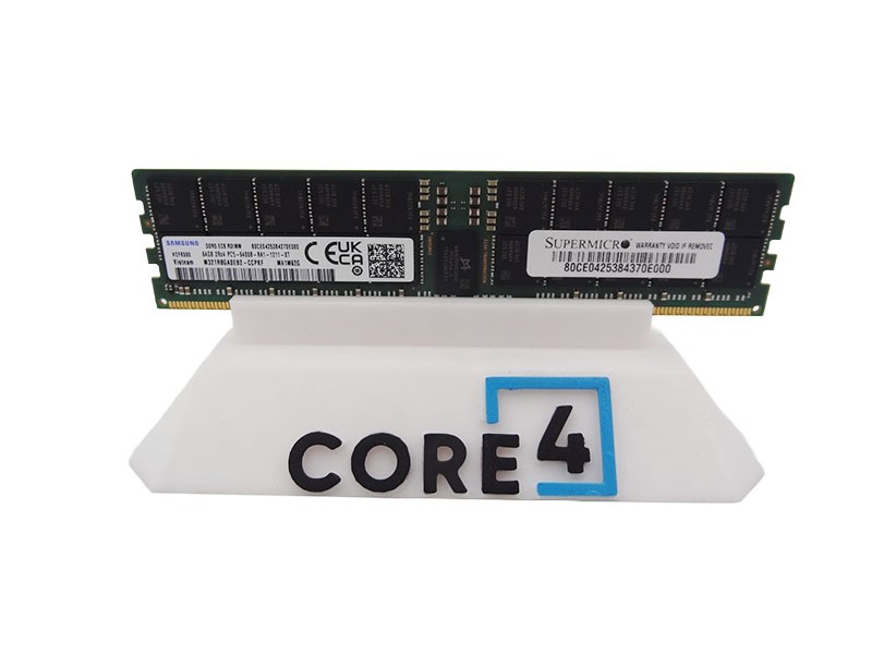 SAMSUNG M321R8GA0EB2-CCP 64GB 6400B 2Rx4 ECC REG MEMORY MODULE *New Bulk*