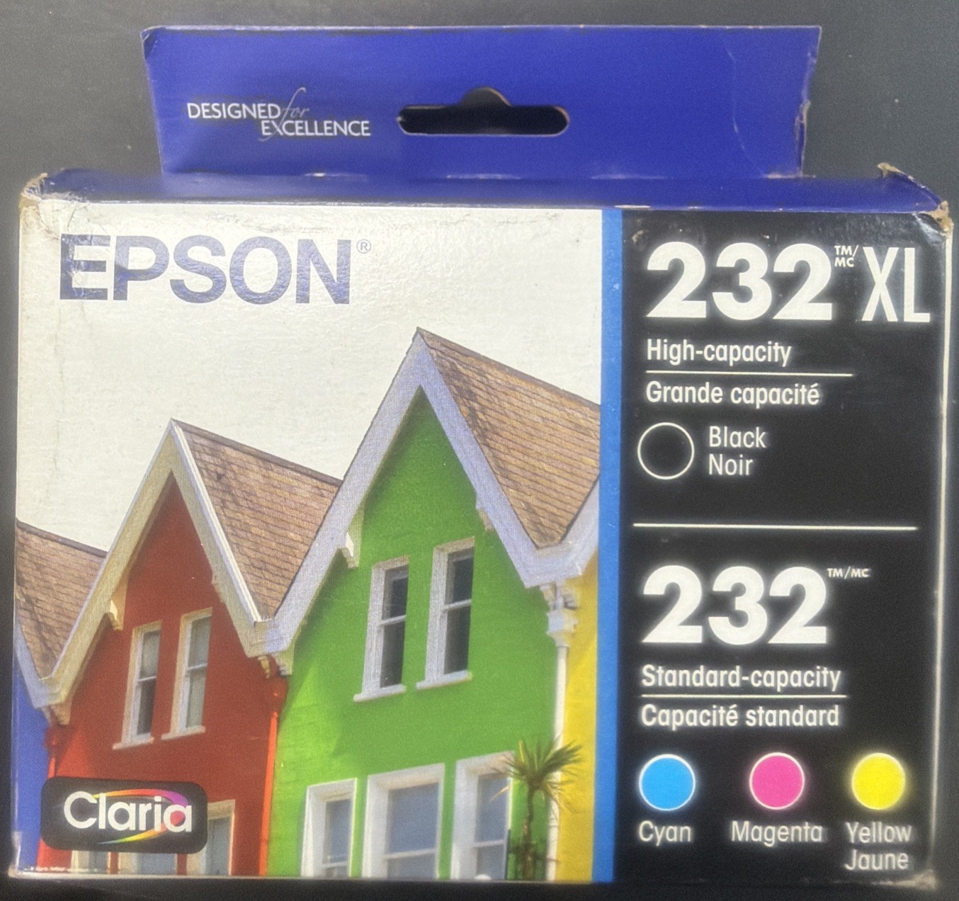 Epson 232XL/232 Ink Cartridge Black/Tri-Color