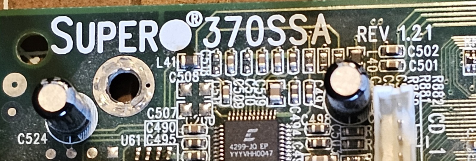 Supermirco 370SSEA With Pentium III PGA370 1Ghz 133mHZ 256L2 Cache