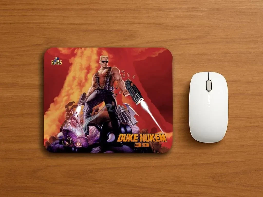 Duke Nukem 3D Mouse Pad 8.5 x 7 inches color NEW PRINT next day shipping