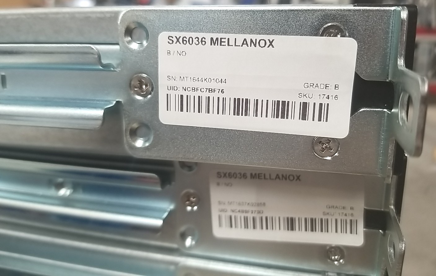 Mellanox SX6036 36 Port Managed 56 Gigabit FDR Infiniband 40 Gig Ethernet Switch