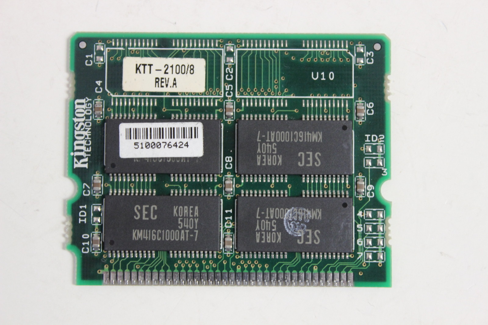 KINGSTON KTT-2100/8 8MB MEMORY MODULE TOSHIBA 2130CS