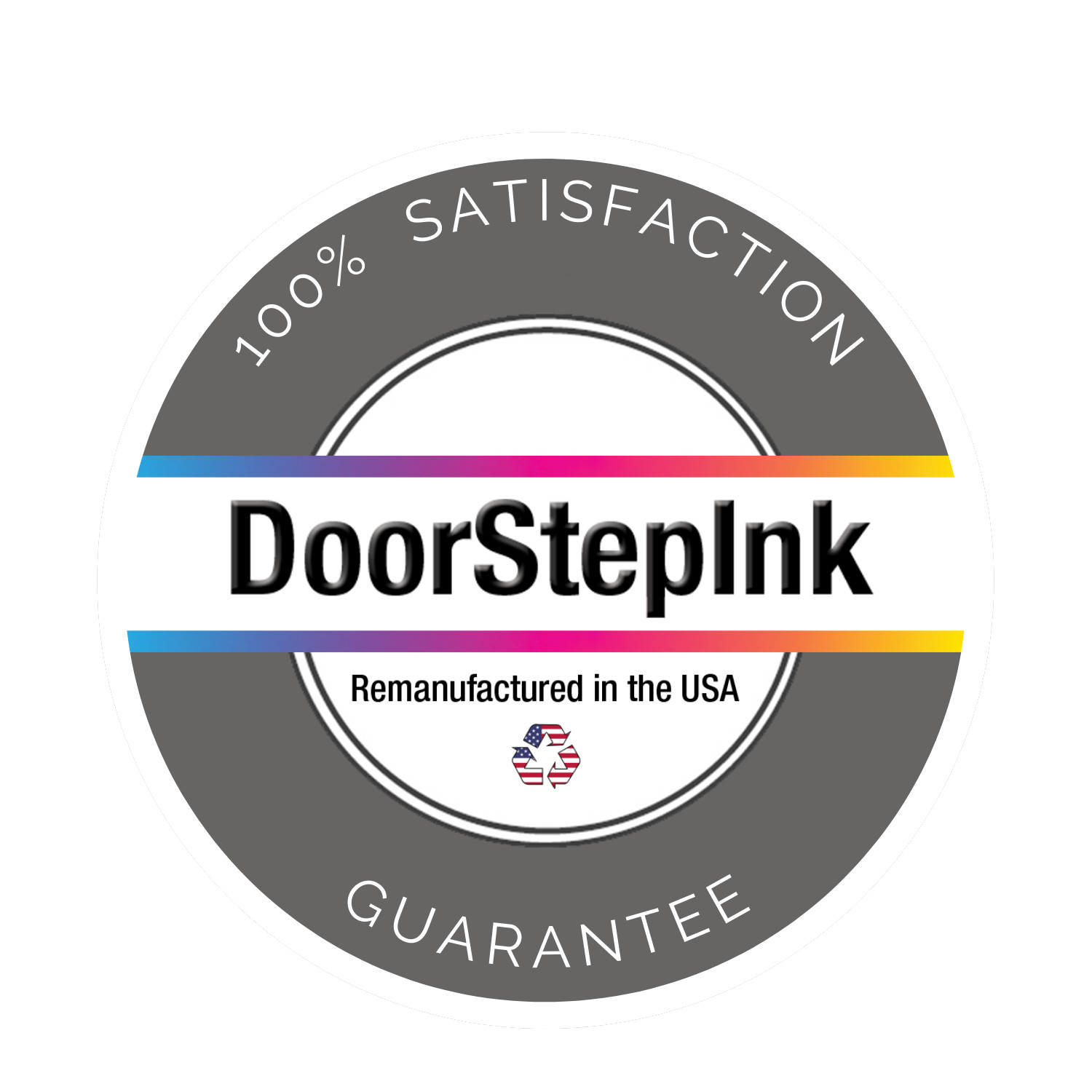 DoorStepInk Remanufactured in the USA Ink Cartridge for HP 67 Black