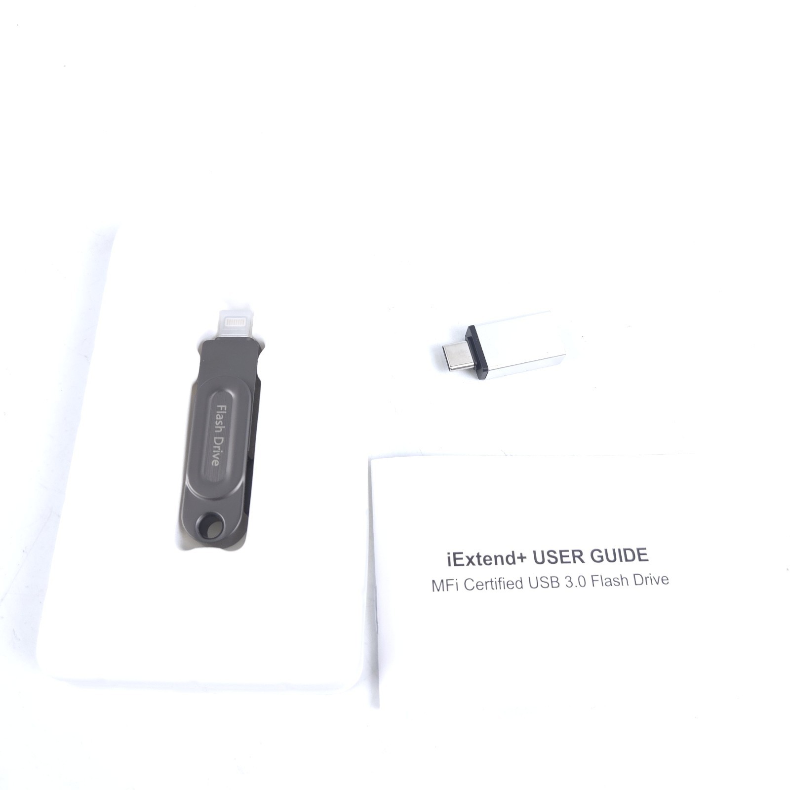 512GB USB Flash Drive With Type-C Adapter (Old IPhone Plug)