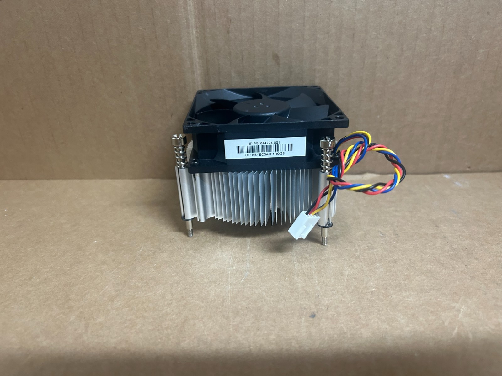 HP Pavilion 95W Intel CPU Heatsink Fan HP P/N 644724-001