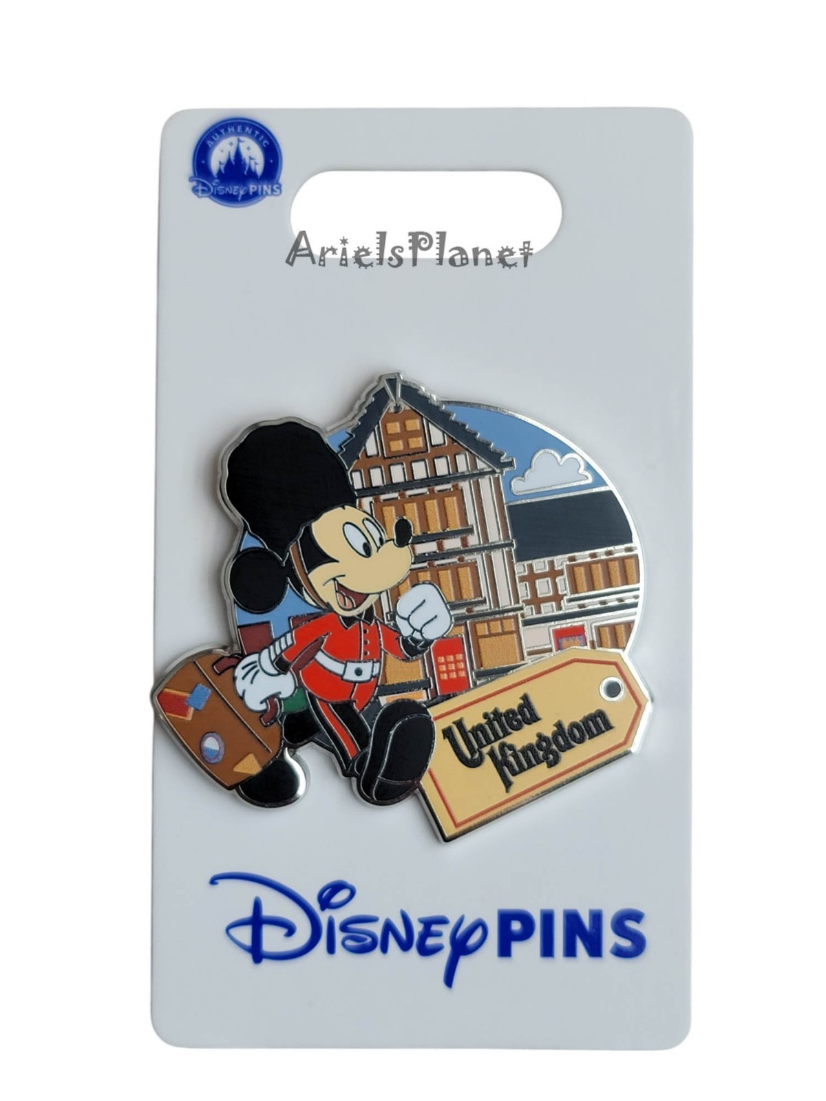 2025 Disney Parks Mickey Mouse Abroad in United Kingdom Pin
